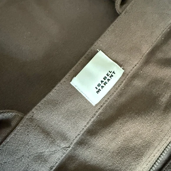Isabel Marant Yenky Zipped Brown Tote - Picture 3 of 6